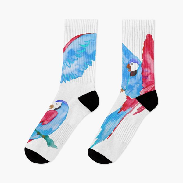 Item preview, Macaw Parrots - Blue and Pink designed and sold by Niina  Niskanen.