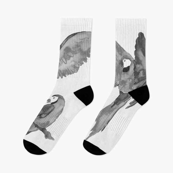 Item preview, Macaw Parrots - Black  designed and sold by Niina  Niskanen.