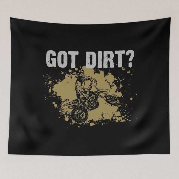 Item preview, Funny Got Dirt Motocross Dirt Bike design designed and sold by sabertronics.