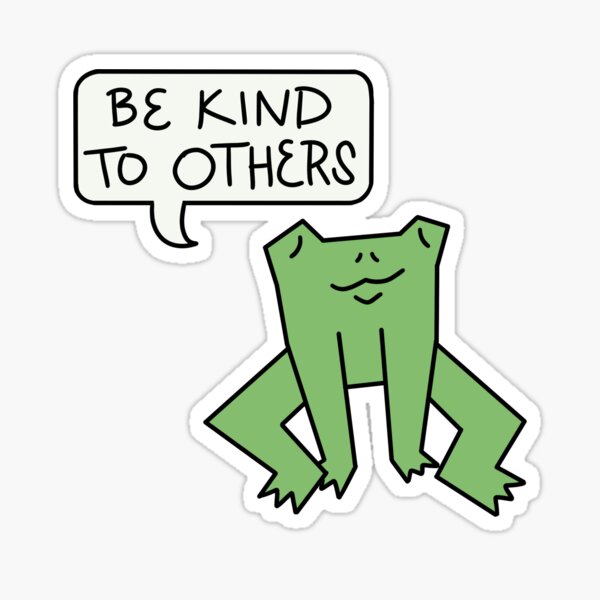 Item preview, Kind Frog designed and sold by samlevisshop.