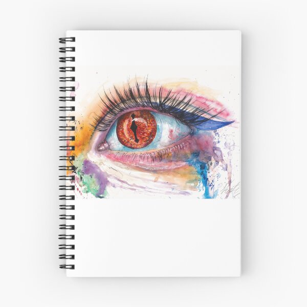 Item preview, eye watercolor designed and sold by nemfisart.