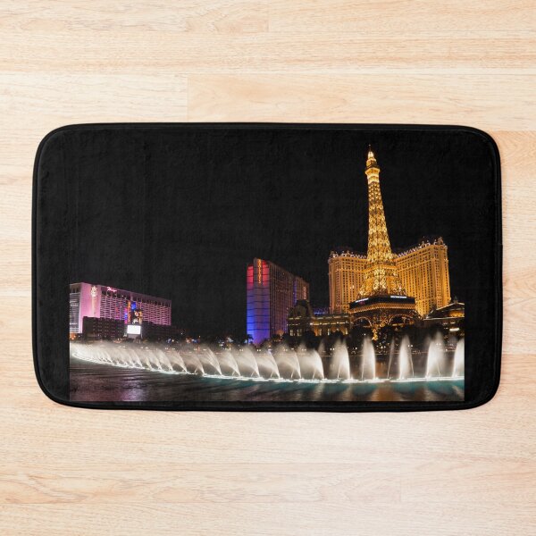 Item preview, Vibrant Las Vegas - Bellagio Fountains, Paris, Ballys and Flamingo designed and sold by Georgia Mizuleva.