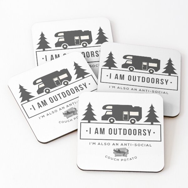 Item preview, I am outdoorsy designed and sold by SillyTees.