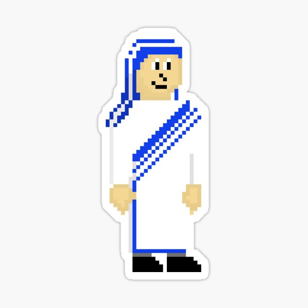 Item preview, St. Teresa of Calcutta sticker designed and sold by litcatholic.