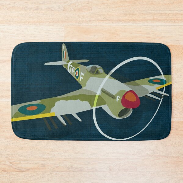 Item preview, Vintage Airplane RAF Hawker Typhoon by Dennis Weber of ShreddyStudio designed and sold by Dennis Weber.
