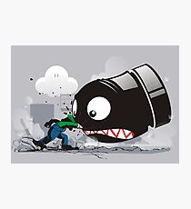 LUIGI: ALWAYS ANGRY Photographic Print