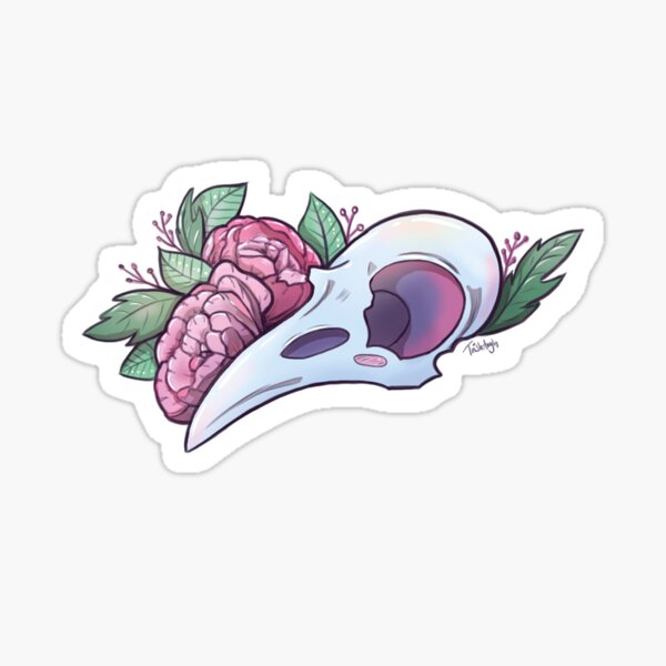 Dead bird Sticker