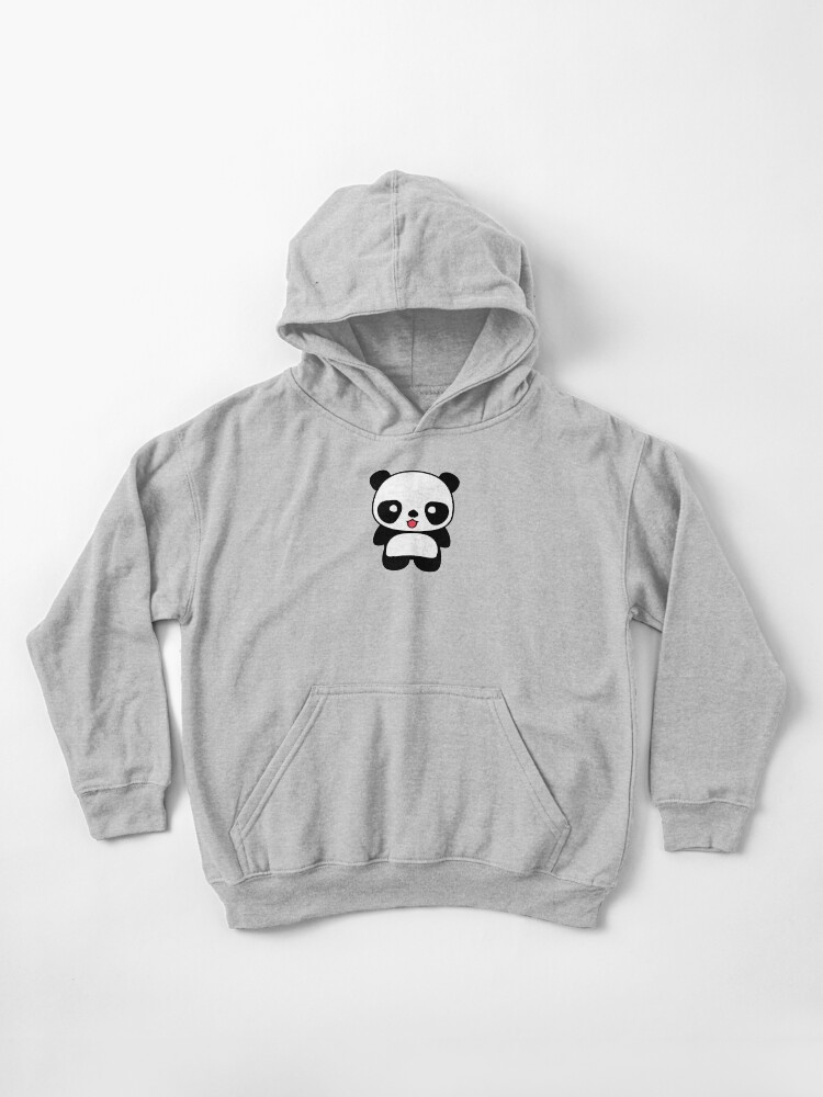 Kawaii Panda T Shirt Kids Pullover Hoodie for Sale by bitsnbobs Redbubble