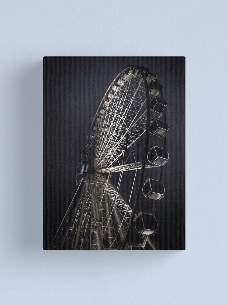 Alternate view of Manchester City Wheel Canvas Print