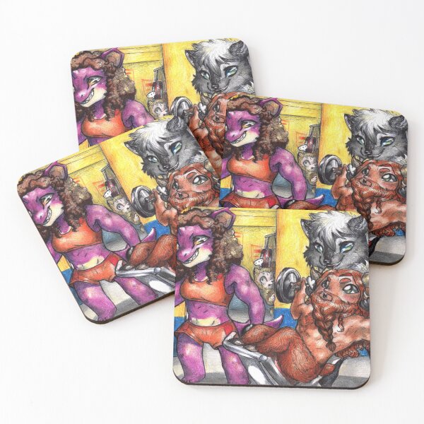 Item preview, Chibi furry workout designed and sold by Furiarossa.