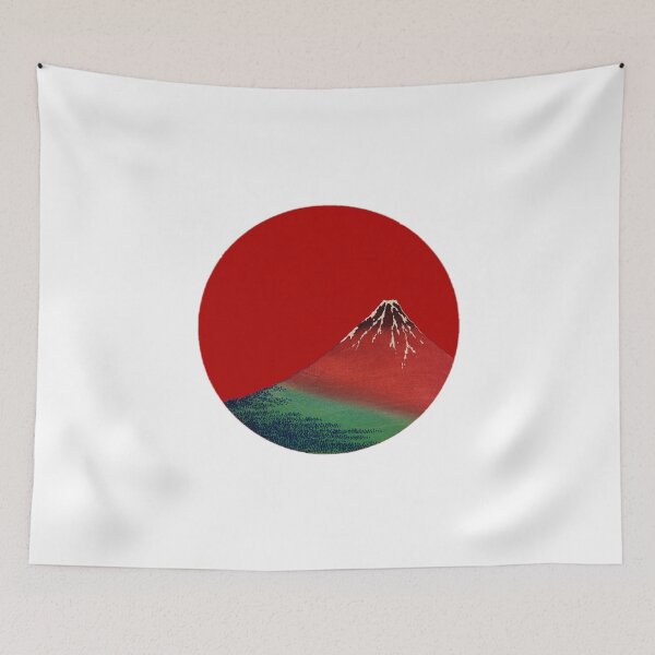 Item preview, Japanese Flag - Mount Fuji designed and sold by weavernap.