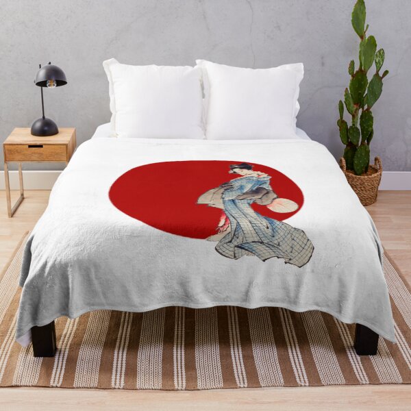 Item preview, Japanese Flag - Geisha designed and sold by weavernap.