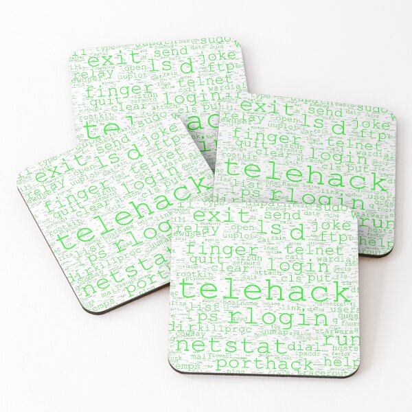 Item preview, Telehack Command word cloud designed and sold by CasperOrillian.