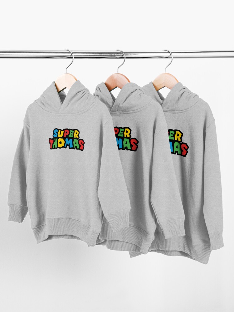 Alternate view of Super Thomas Toddler Pullover Hoodie