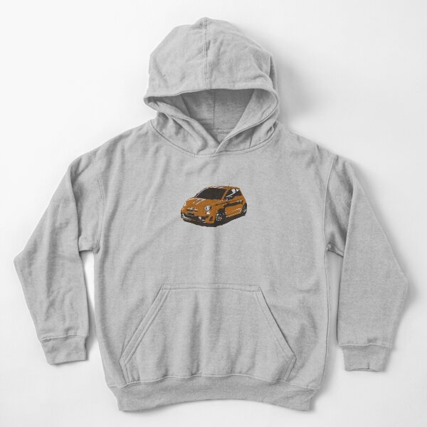 FIAT 500 Abarth - Cute Little Italian City Car Kids Pullover Hoodie
