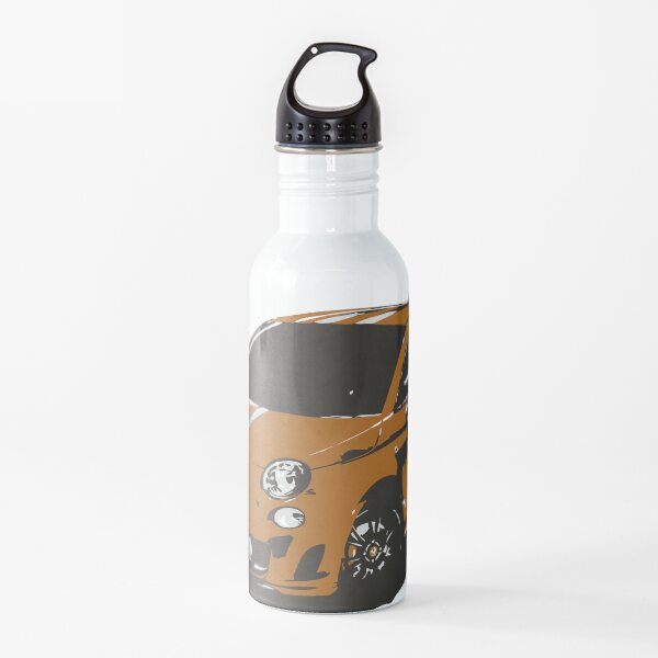 FIAT 500 Abarth - Cute Little Italian City Car Water Bottle