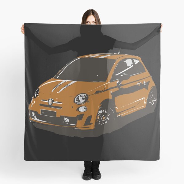FIAT 500 Abarth - Cute Little Italian City Car Scarf