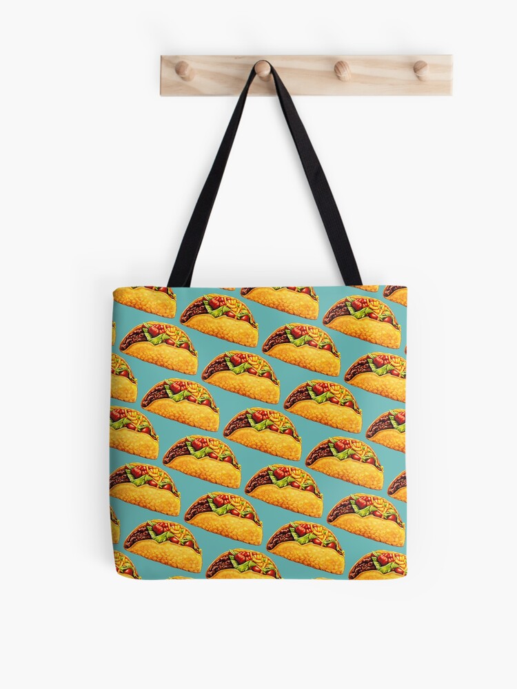 Thumbnail 1 of 2, Tote Bag, Taco designed and sold by Kelly Gilleran.