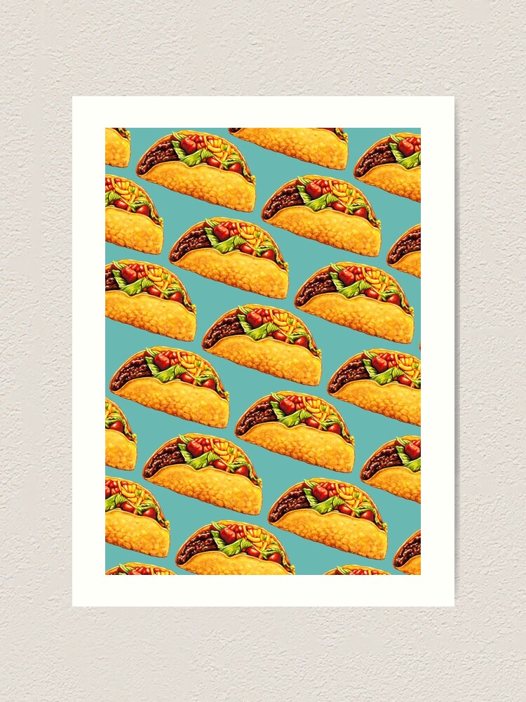 Alternate view of Taco Art Print