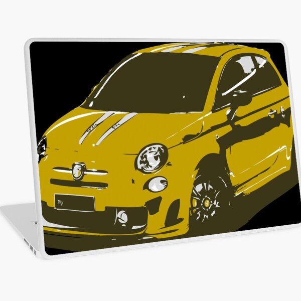 FIAT 500 Abarth - Cute Little Italian City Car Laptop Skin