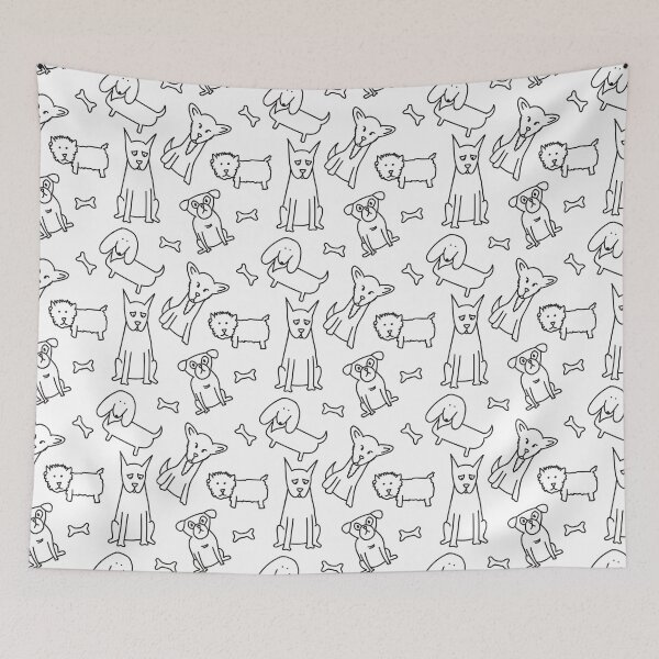 Item preview, Illustrated Dog Design designed and sold by whyitsme.