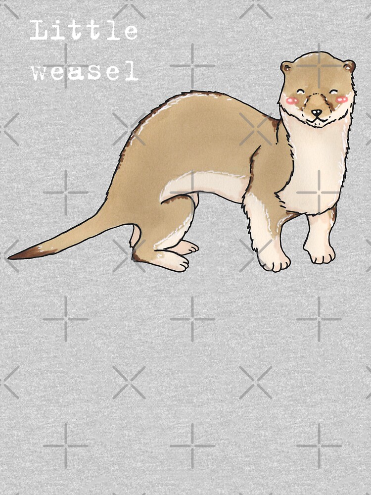 A little weasel - Animals series by BeeHappyShop