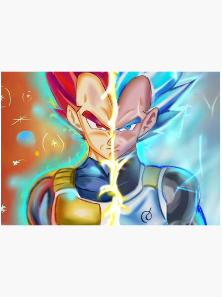 blue water vegeta