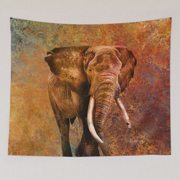 Item preview, AFRICAN ELEPHANT  designed and sold by johnnyssandart.