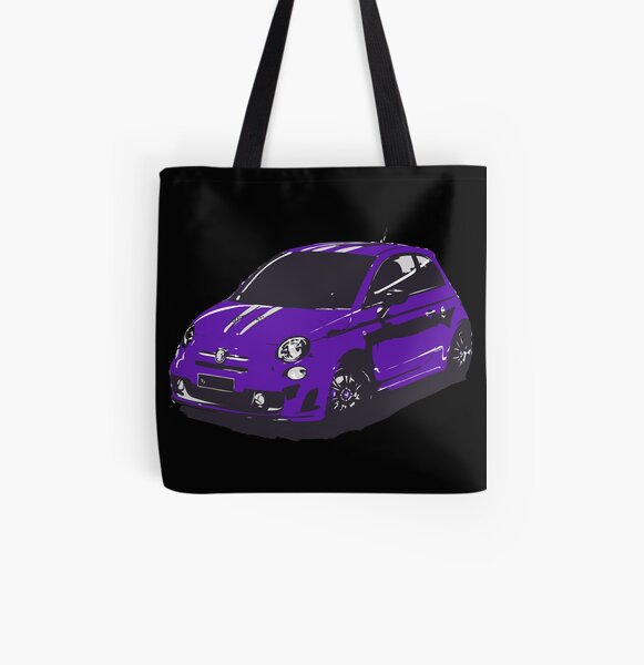 FIAT 500 Abarth - Cute Little Italian City Car All Over Print Tote Bag