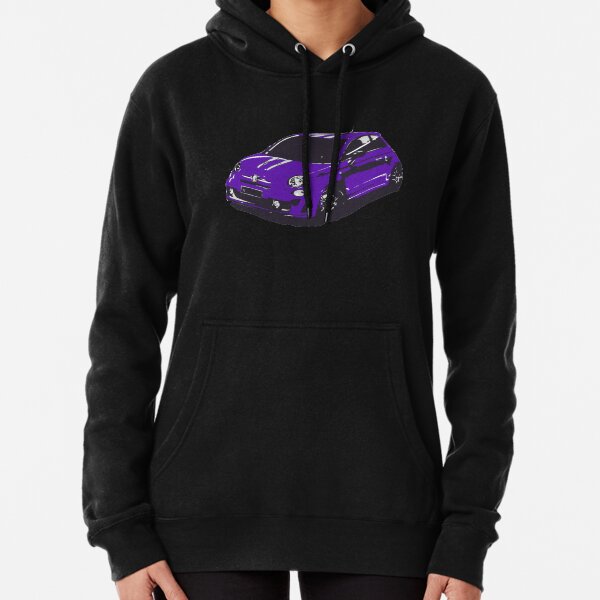 FIAT 500 Abarth - Cute Little Italian City Car Pullover Hoodie