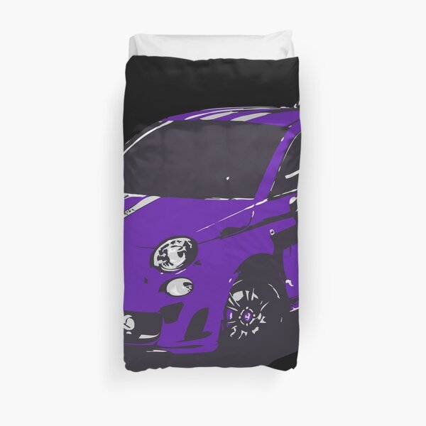 FIAT 500 Abarth - Cute Little Italian City Car Duvet Cover