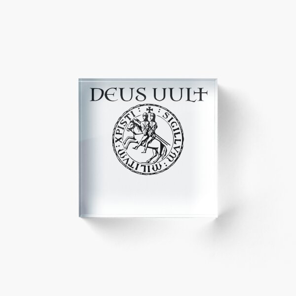 Item preview, Deus Vult Templar Crusader Sigil  designed and sold by Douglas Berg.