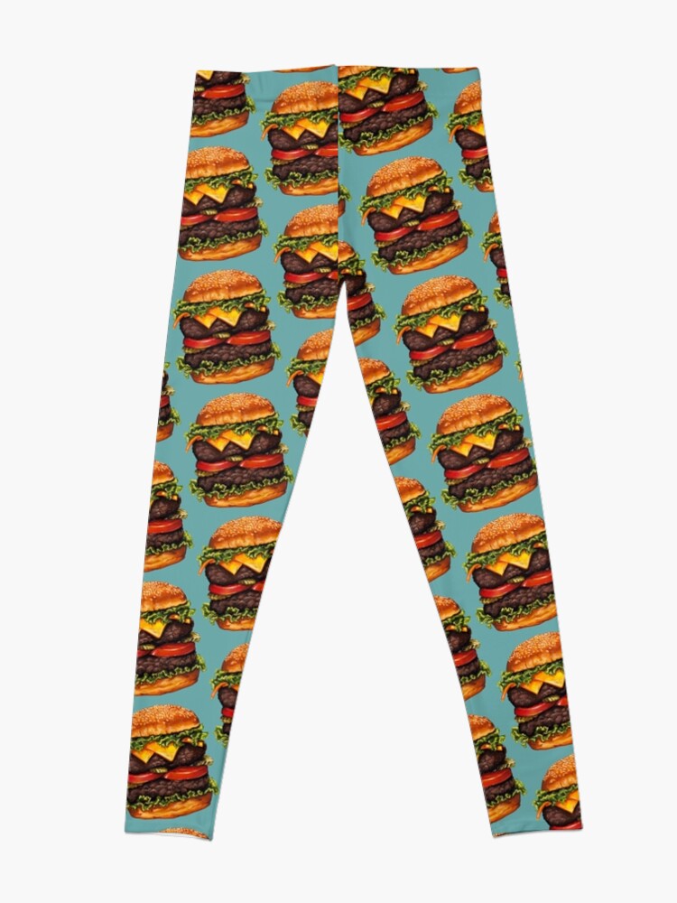 Alternate view of Double Cheeseburger Leggings