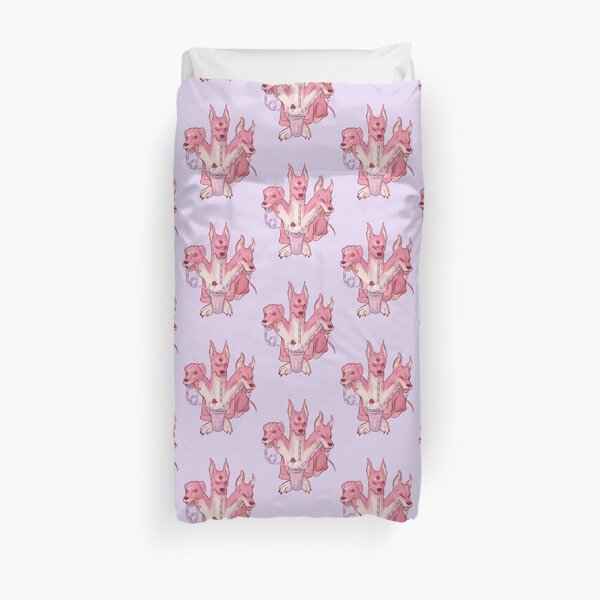 Strawberry Cerberus Duvet Cover
