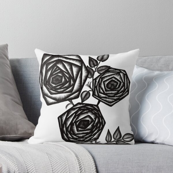 Item preview, Black and white roses designed and sold by irinabbota.