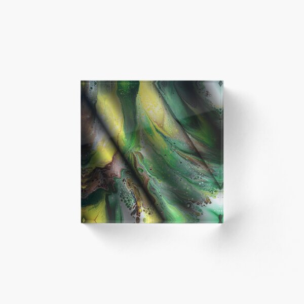 Summer Silk Acrylic Block