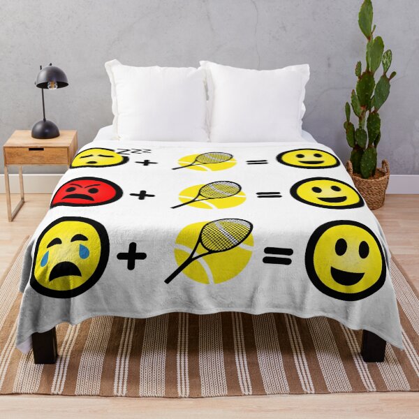 Item preview, Tennis = happiness designed and sold by EvieWoj.