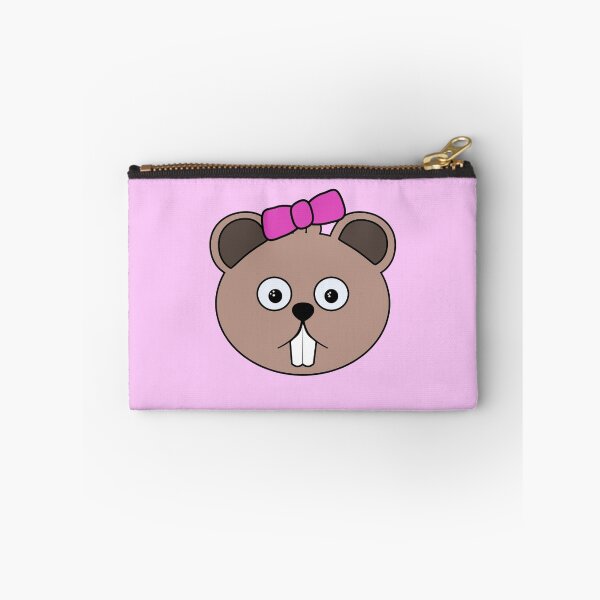 Artikelvorschau, Cartoon Girl Beaver Face entworfen und verkauft von mdkgraphics.