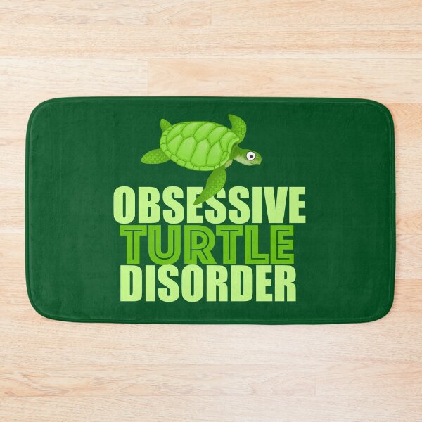 Item preview, Obsessive Turtle Disorder - Funny Sea Turtles Gift designed and sold by Epic Love Designs.