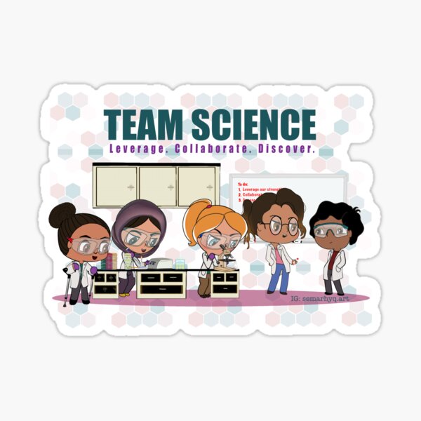 Team Science Sticker