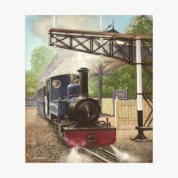 Item preview, exbury gardens narrow gauge steam locomotive designed and sold by martyee.