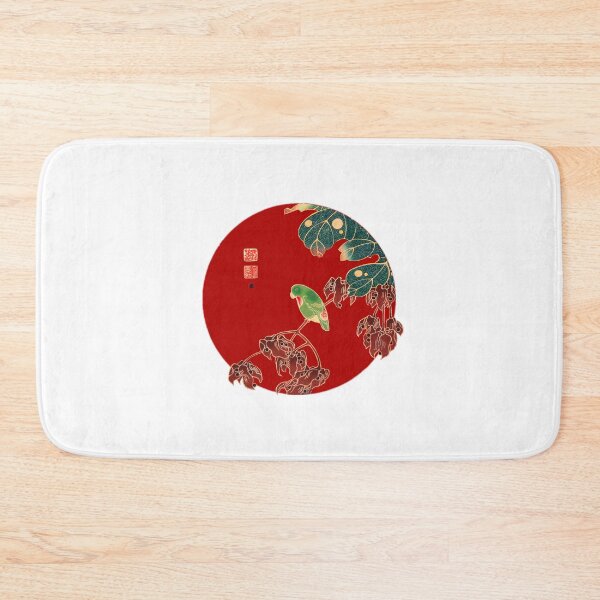 Item preview, Japanese Flag - Parakeet designed and sold by weavernap.