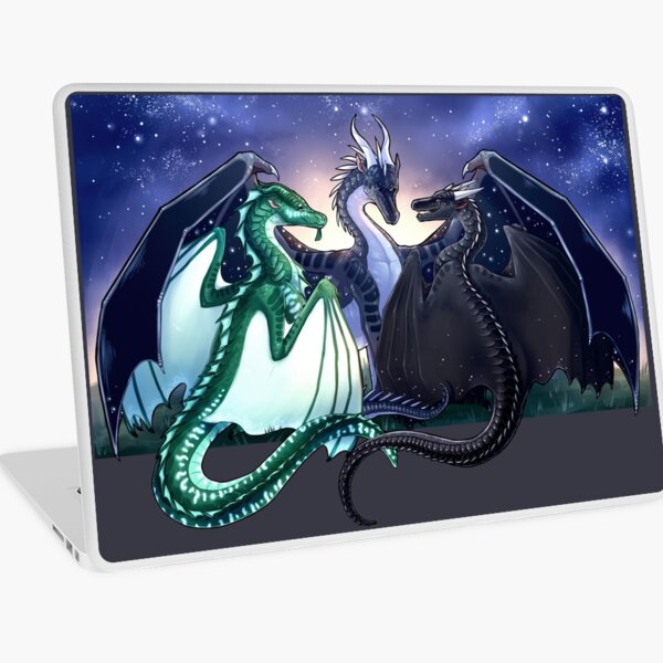 Vista previa del artículo con la obra «Alas de fuego - Leyendas - Fathom, Darkstalker, Clearsight», diseñado y vendido por Biohazardia.