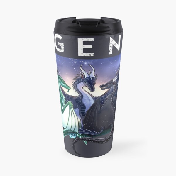 Wings of Fire - Legends - Fathom, Darkstalker, Clearsight Travel Mug