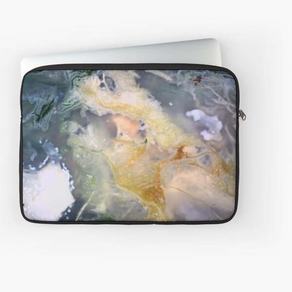 Golden Thread (Petrified Wood) Laptop Sleeve