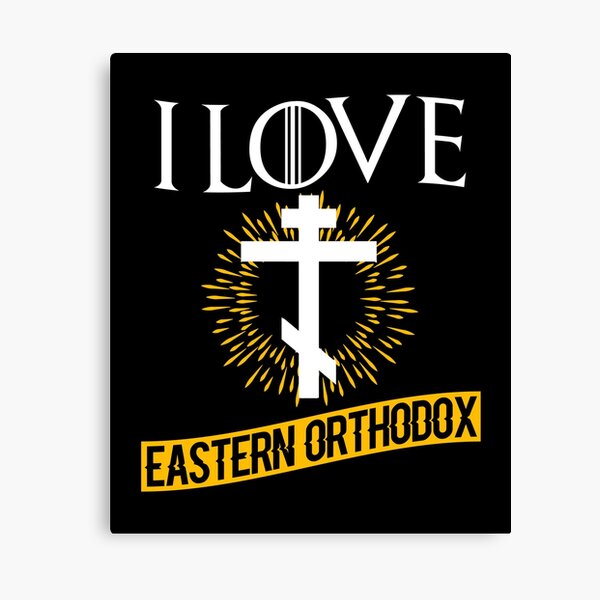 Love Eastern Orthodox Canvas Print