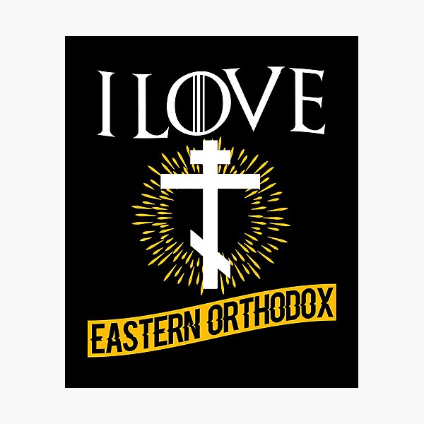 Love Eastern Orthodox Photographic Print