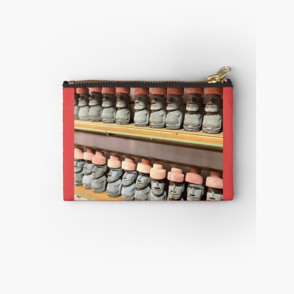 Item preview, Wall to wall moai with topknots designed and sold by renprovo.