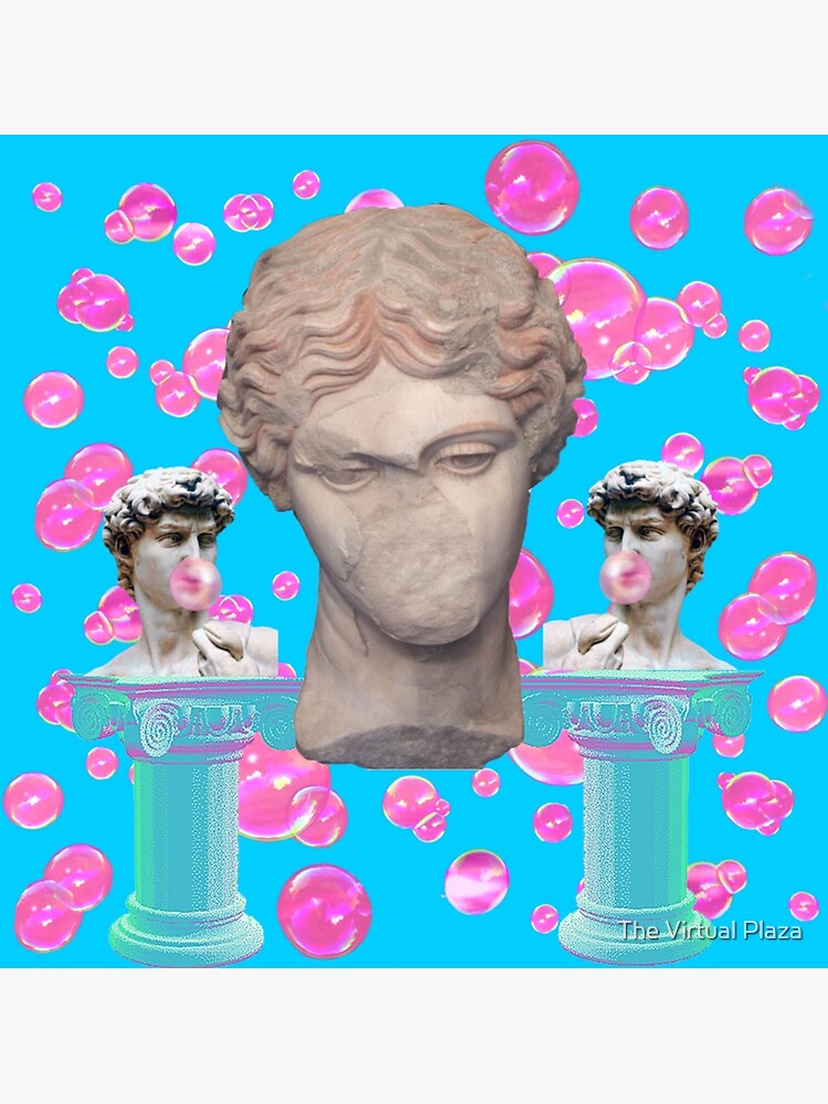 "Bubblegum vaporwave greek busts" Photographic Print for Sale by garyfrazier95 Redbubble
