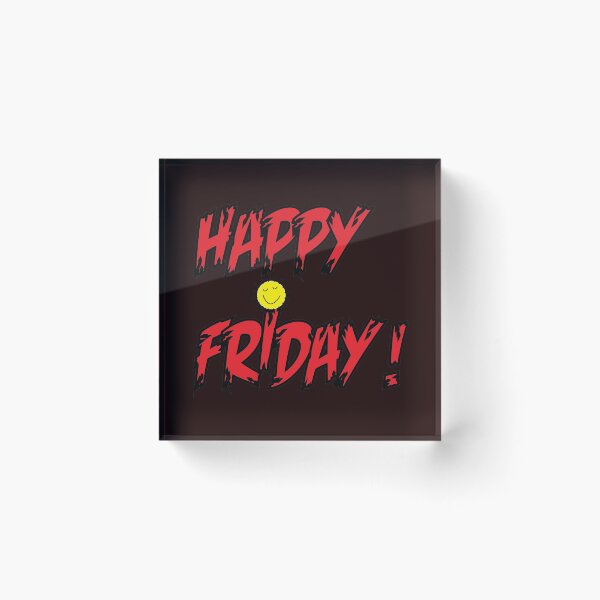 Item preview, Happy Friday Collection - Red designed and sold by Focus-Photo-PG.